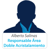 Alberto Salinas: Responsable Área Doble Acristalamiento Responsable Área Doble Acristalamiento