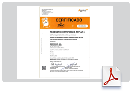 Dicrisur: Certificado Doble Acristalamiento Aislaglas por Applus Dicrisur: Certificado Doble Acristalamiento Aislaglas por Applus