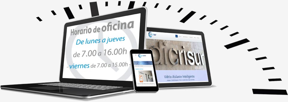 Horario de oficina Dicrisur